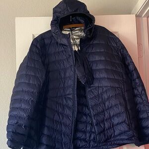 Camel Crown Men's Navy Puffer Jacket